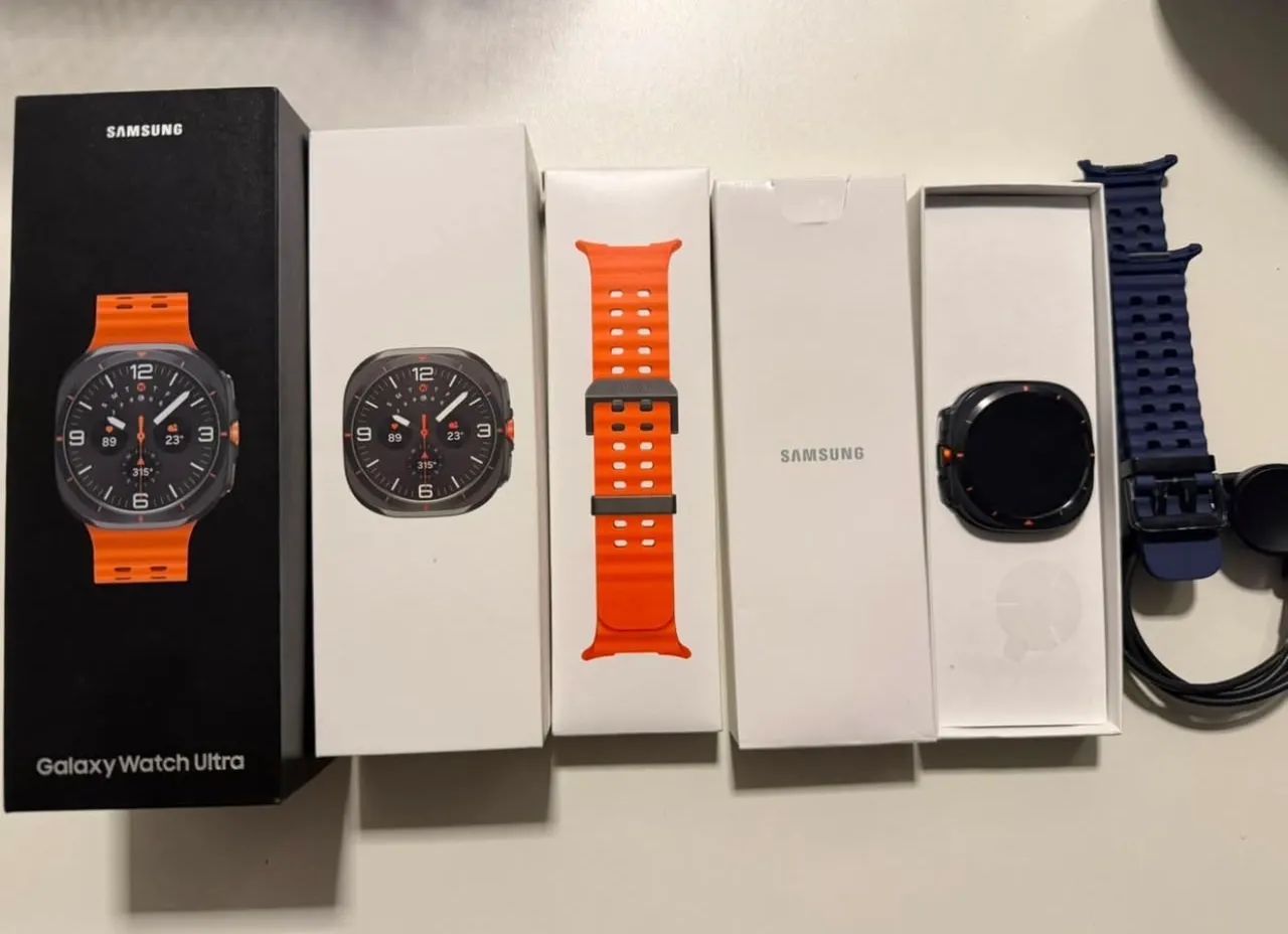 Galaxy Watch ultra na Caixa 