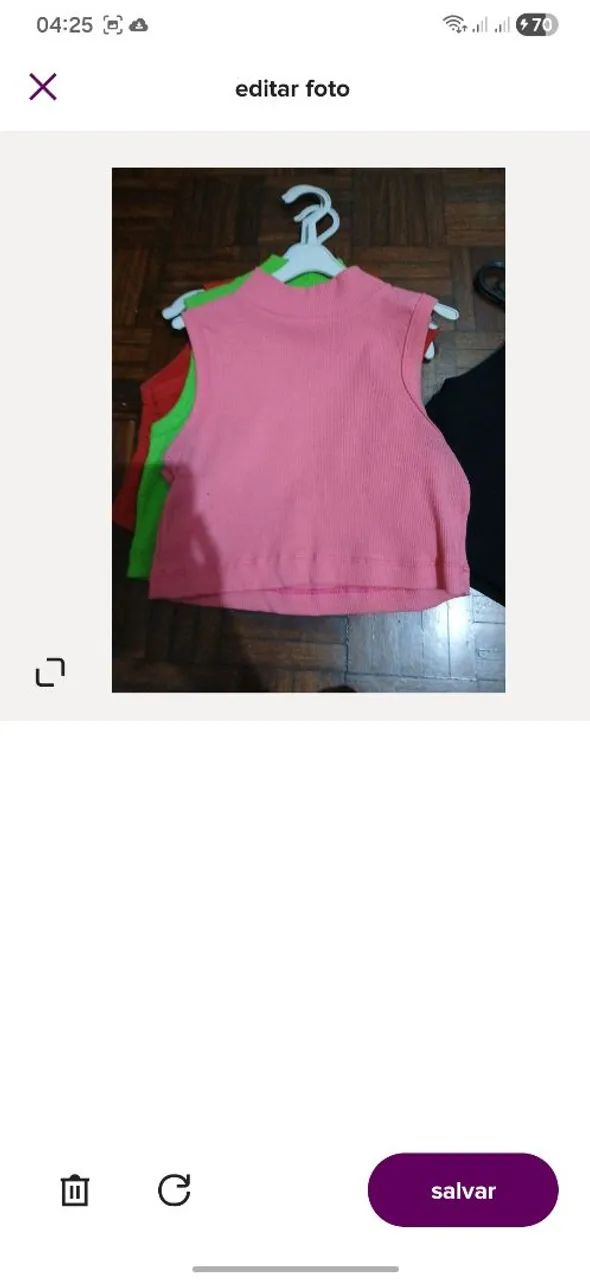 Kit 4 Blusas M/G - Foto 4