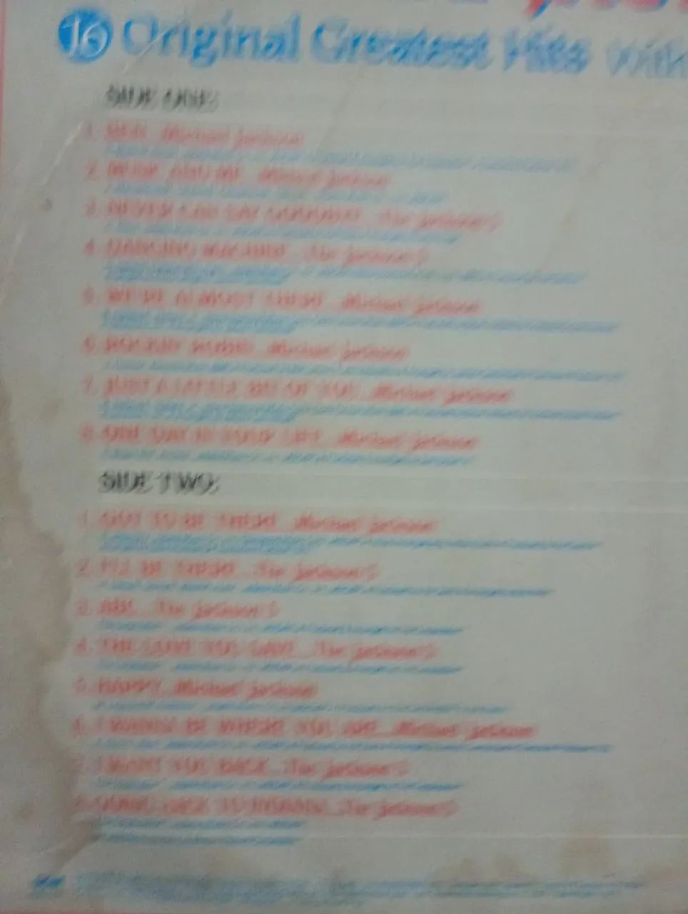 LP Michael Jackson,16 original greatst hits ,the Jackson five 1984 - Foto 3