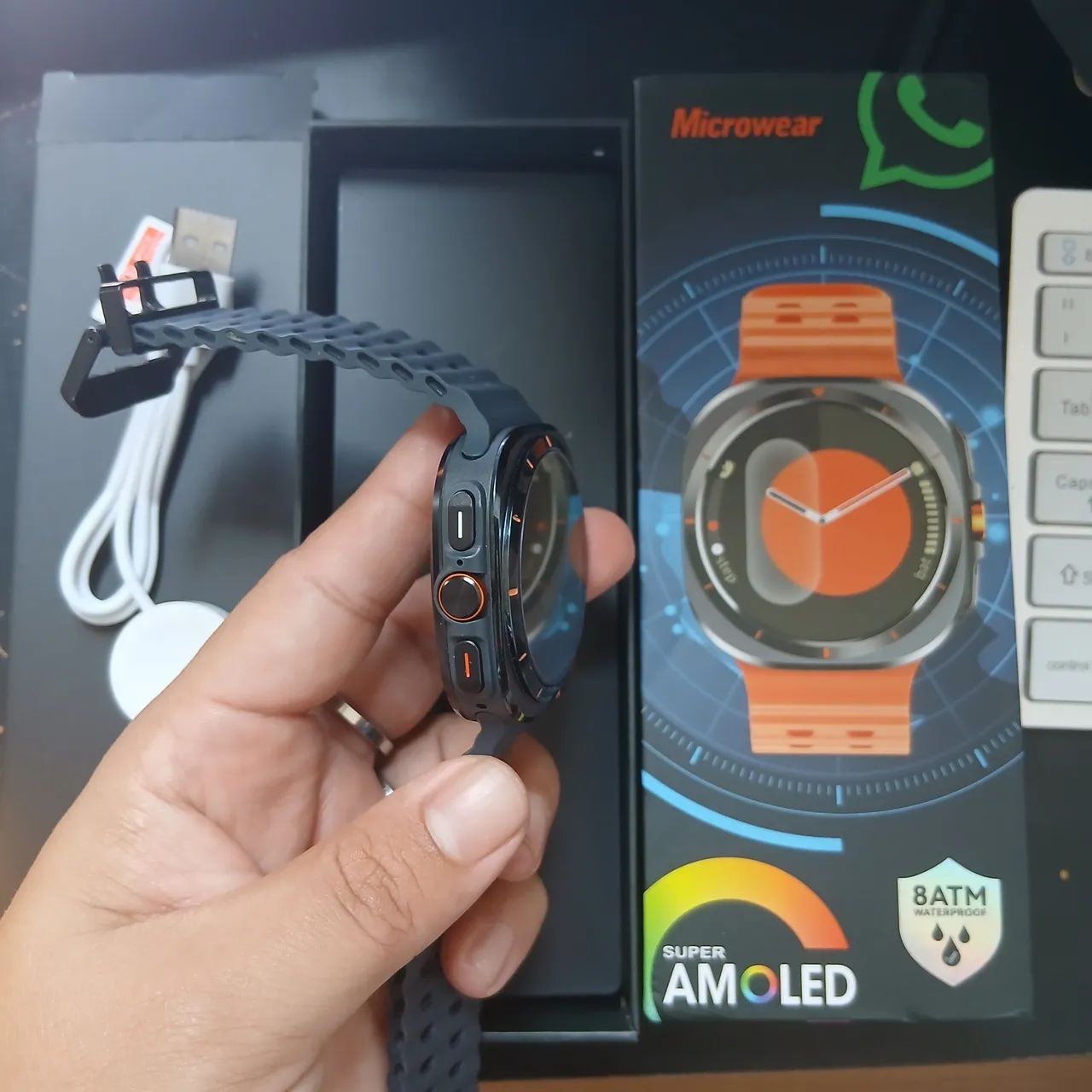 Smartwatch SU01 Ultra Microwear - Foto 4