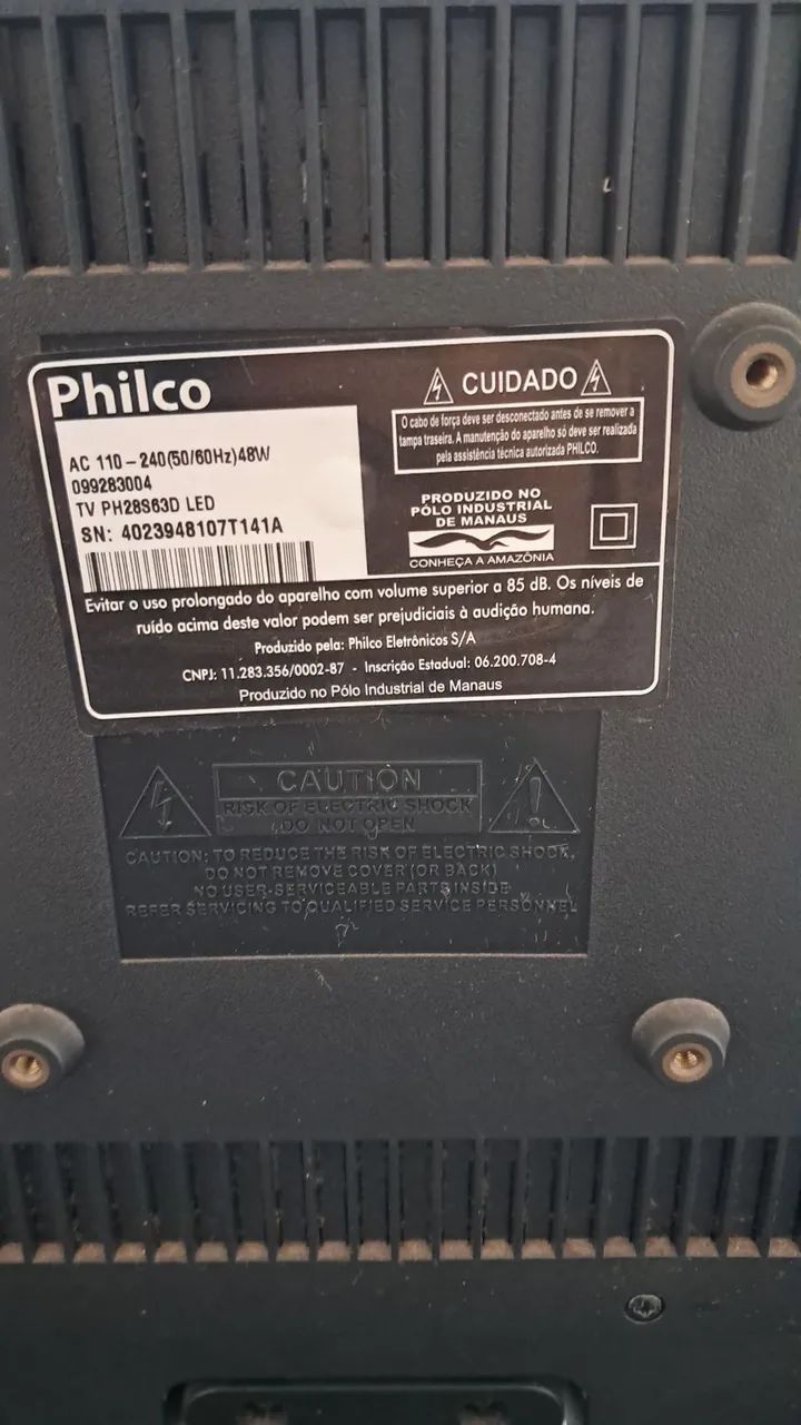 Tv Philco 28s63D LED  - Foto 4