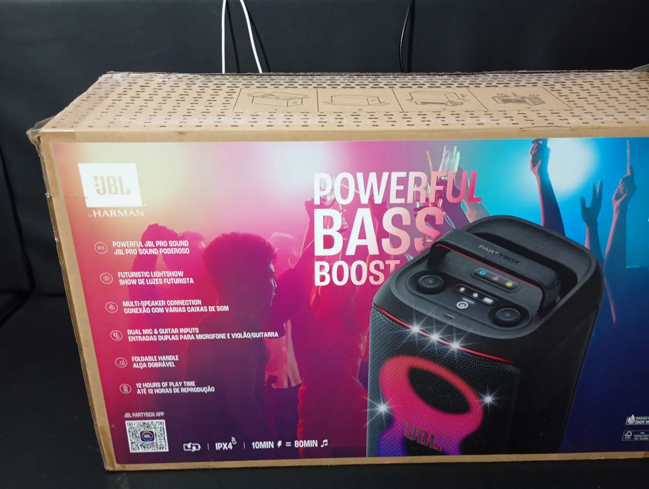 JBL PARTYBOX 110 - Aparelhos de Som - Parque Dois Irmãos