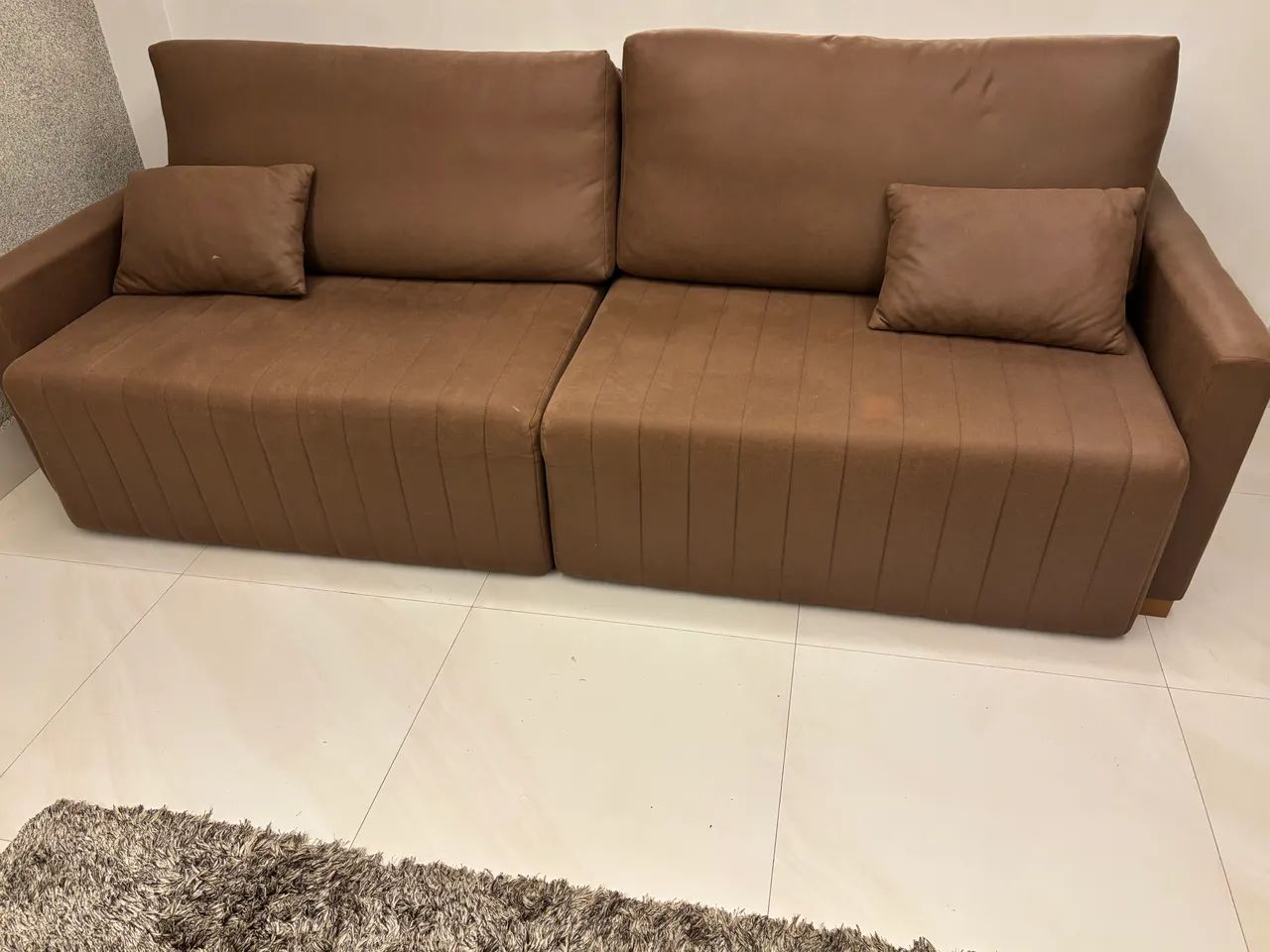 Sofá Retrátil 2,60m - Muito confortável | Excelente estado