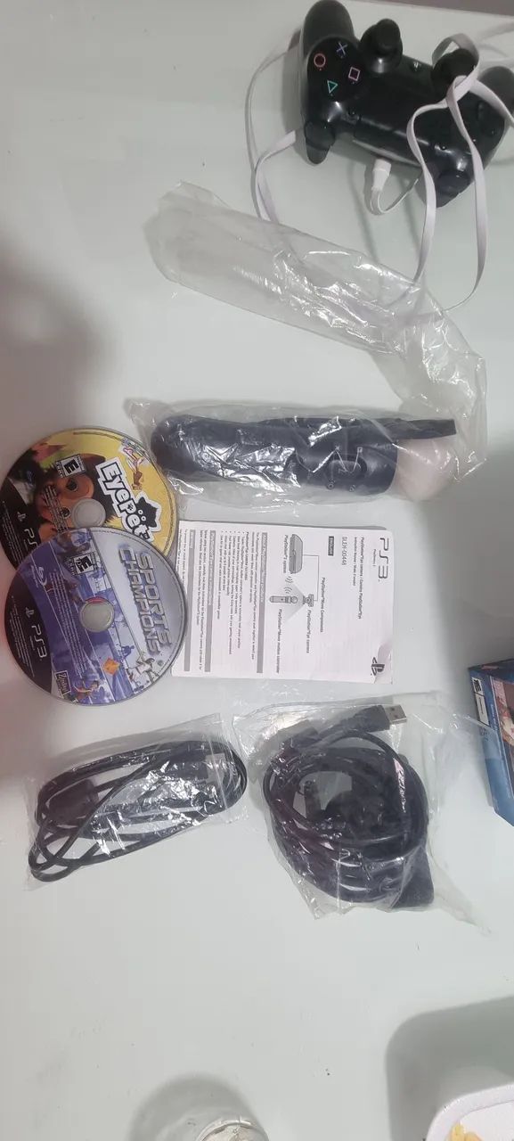 Kit ps3 move completo na caixa - Foto 2