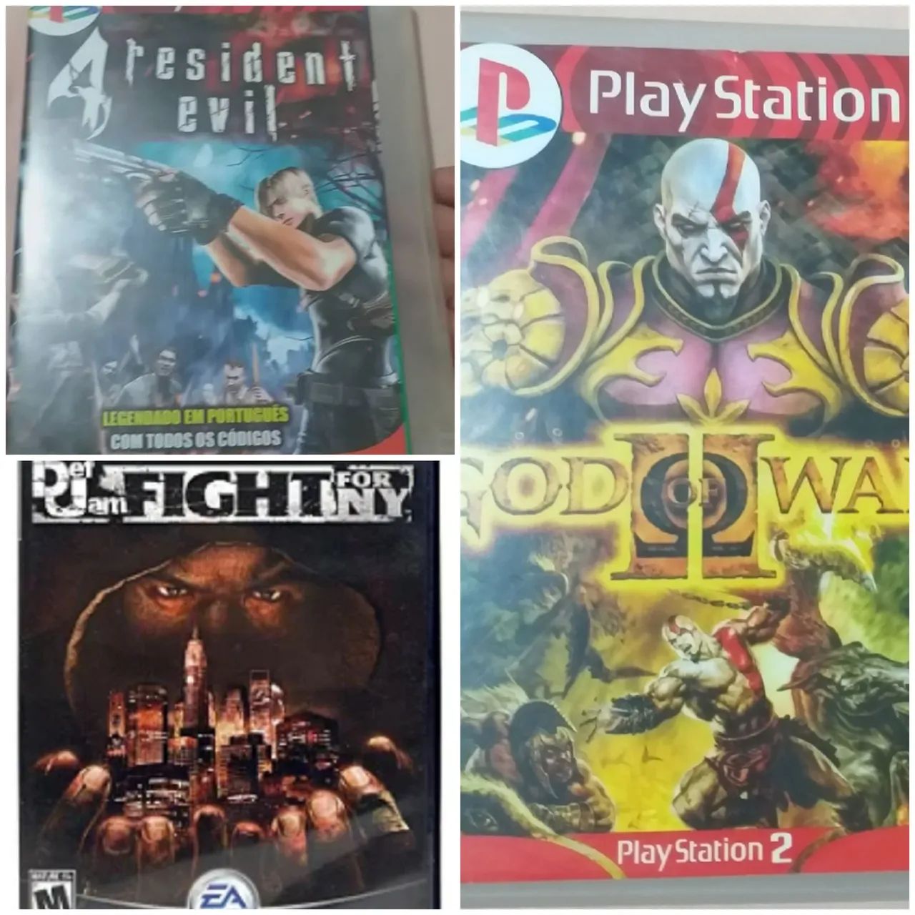 Kit games p/ ps2