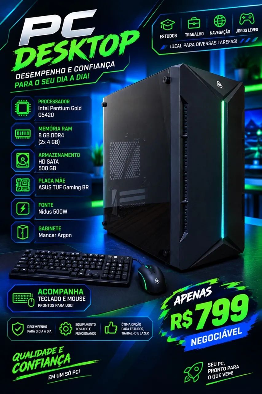 PC Intel Pentium Gold