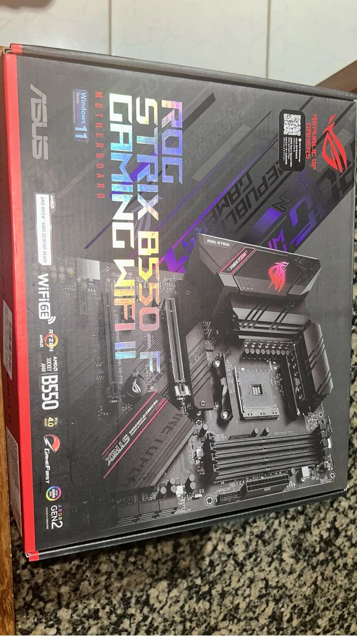 PLACA MÃE ASUS B550 gaming wifi