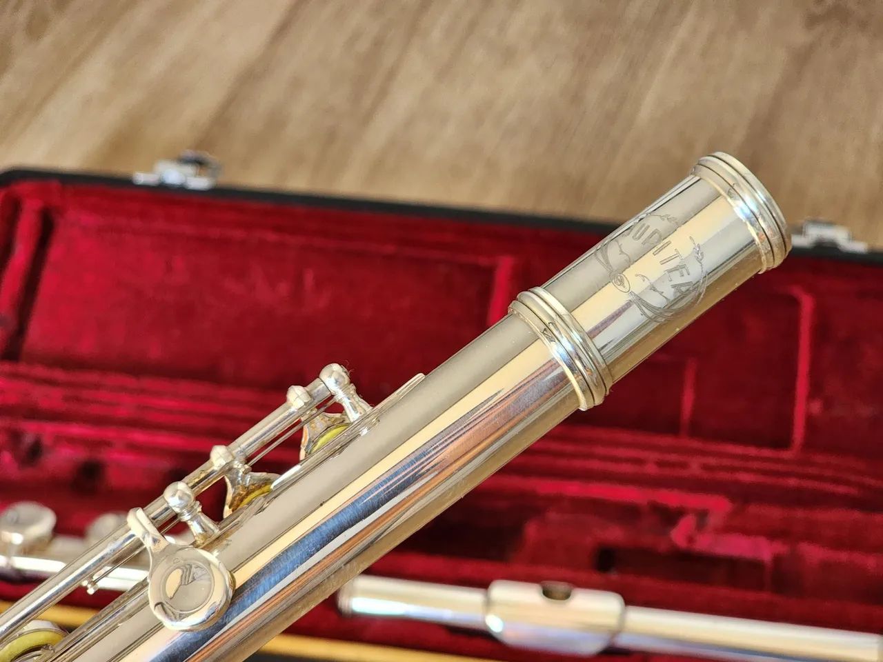 Flauta transversal Júpiter JFL-511 semi nova - Instrumentos
