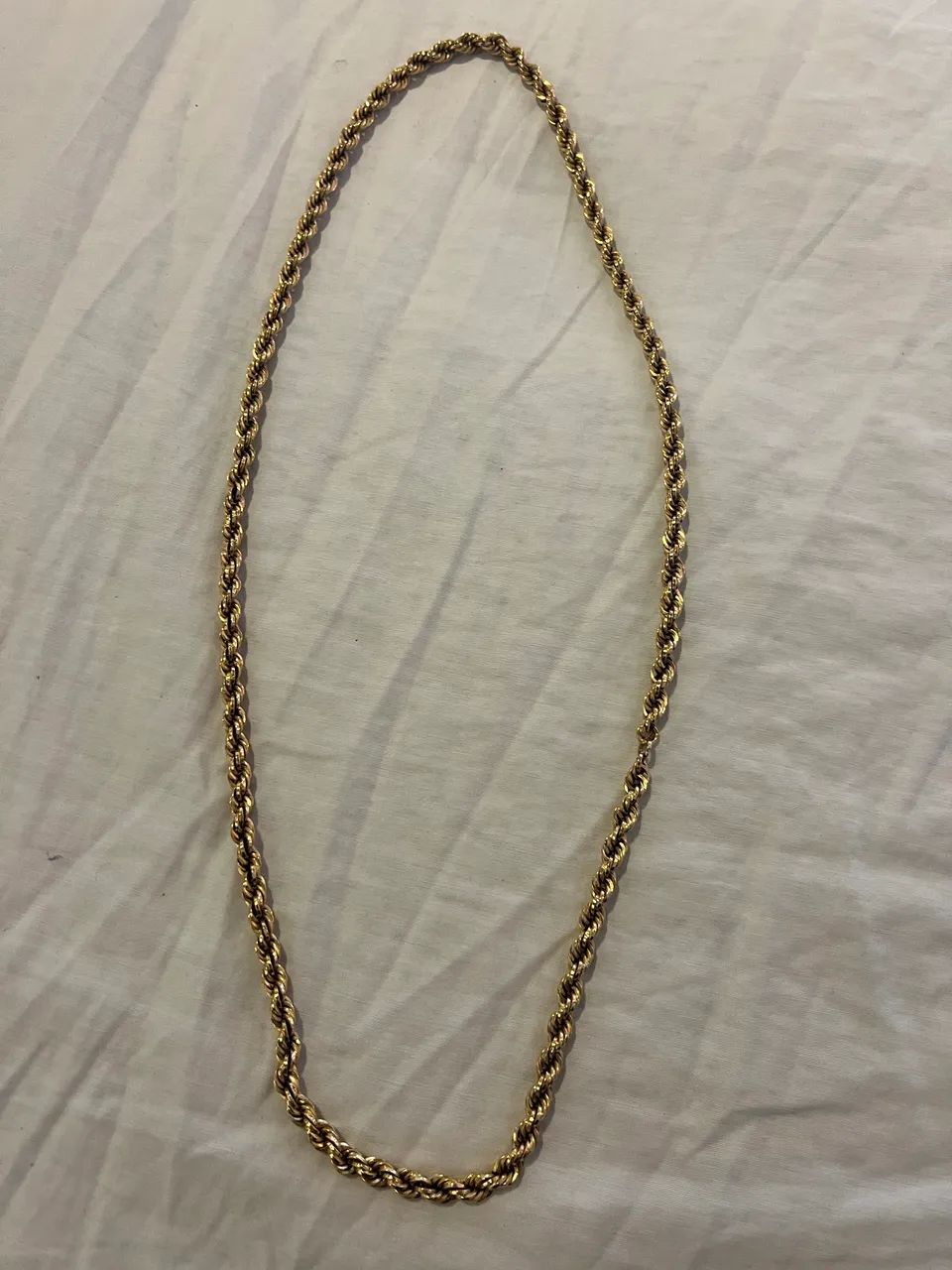 Colar / cordão de ouro 18K ,  26,5g,, 70cm