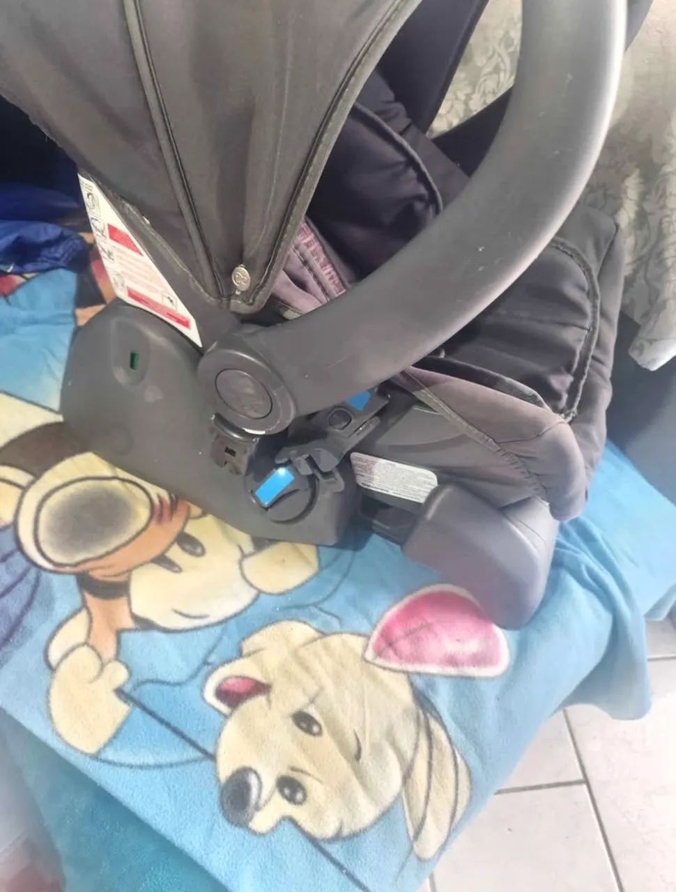 Carrinho Bebê 3 Em 1 Moisés Galzerano - Foto 4