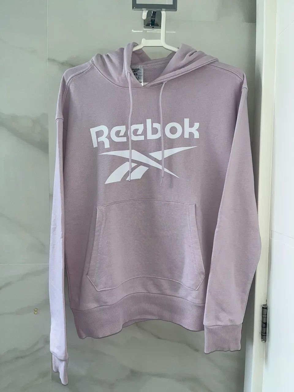 casaco moletom fechado reebok - Foto 4