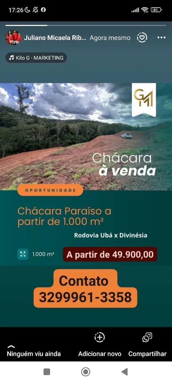 Chácaras a partir de 49900,00