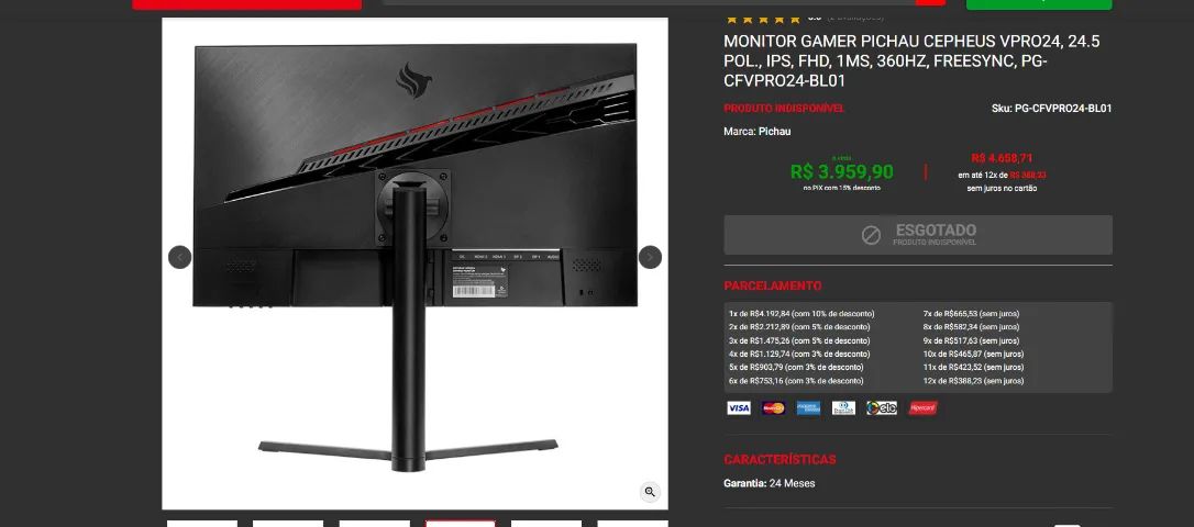 Monitor 360hz - Foto 2