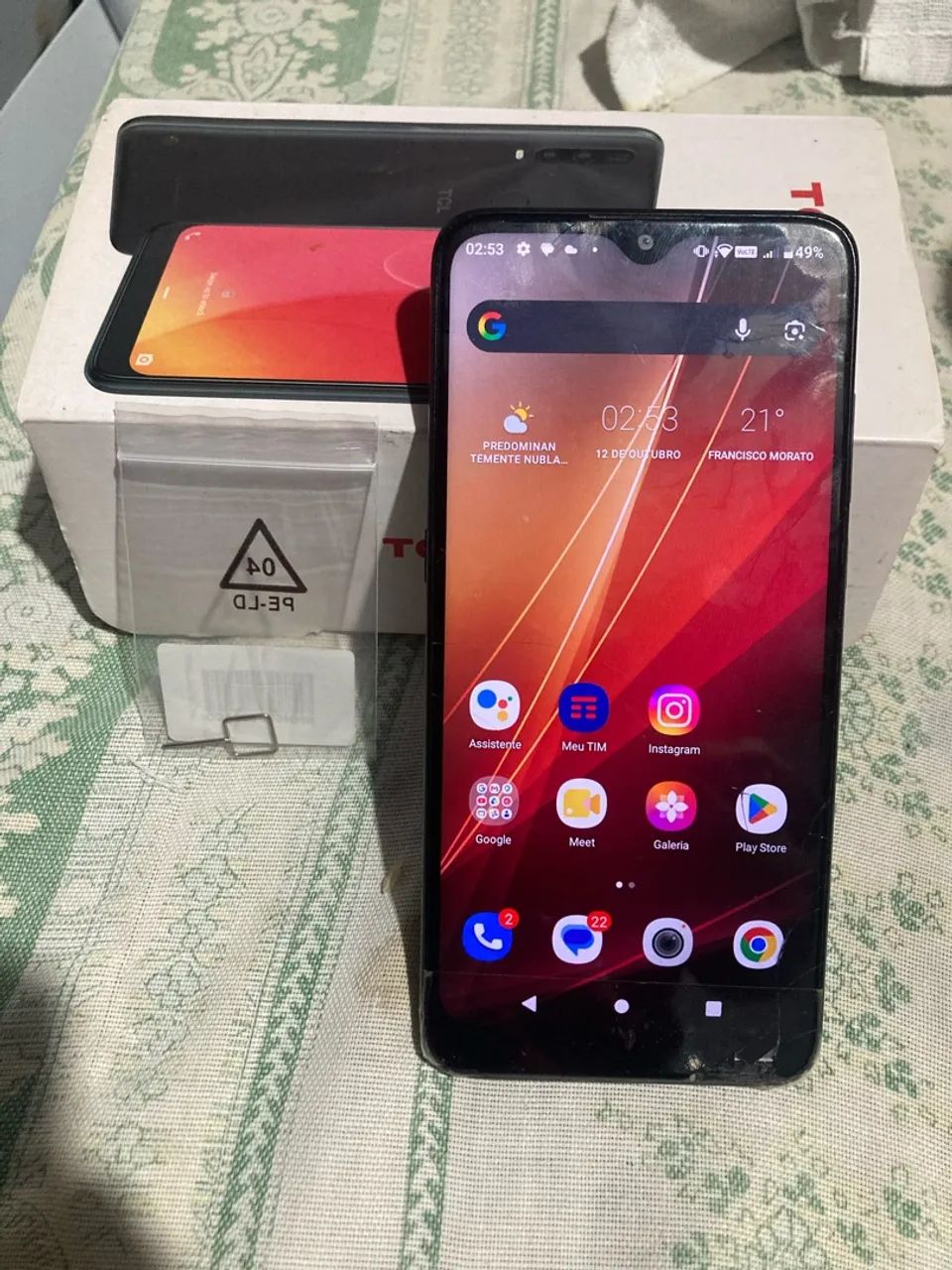 Smartphone Android TCL 10 Lite