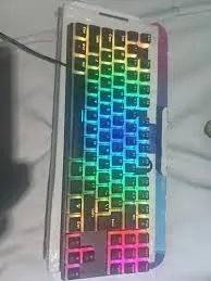 Teclado Avro Pro tKL Switch red Teclas Pudim - Foto 2