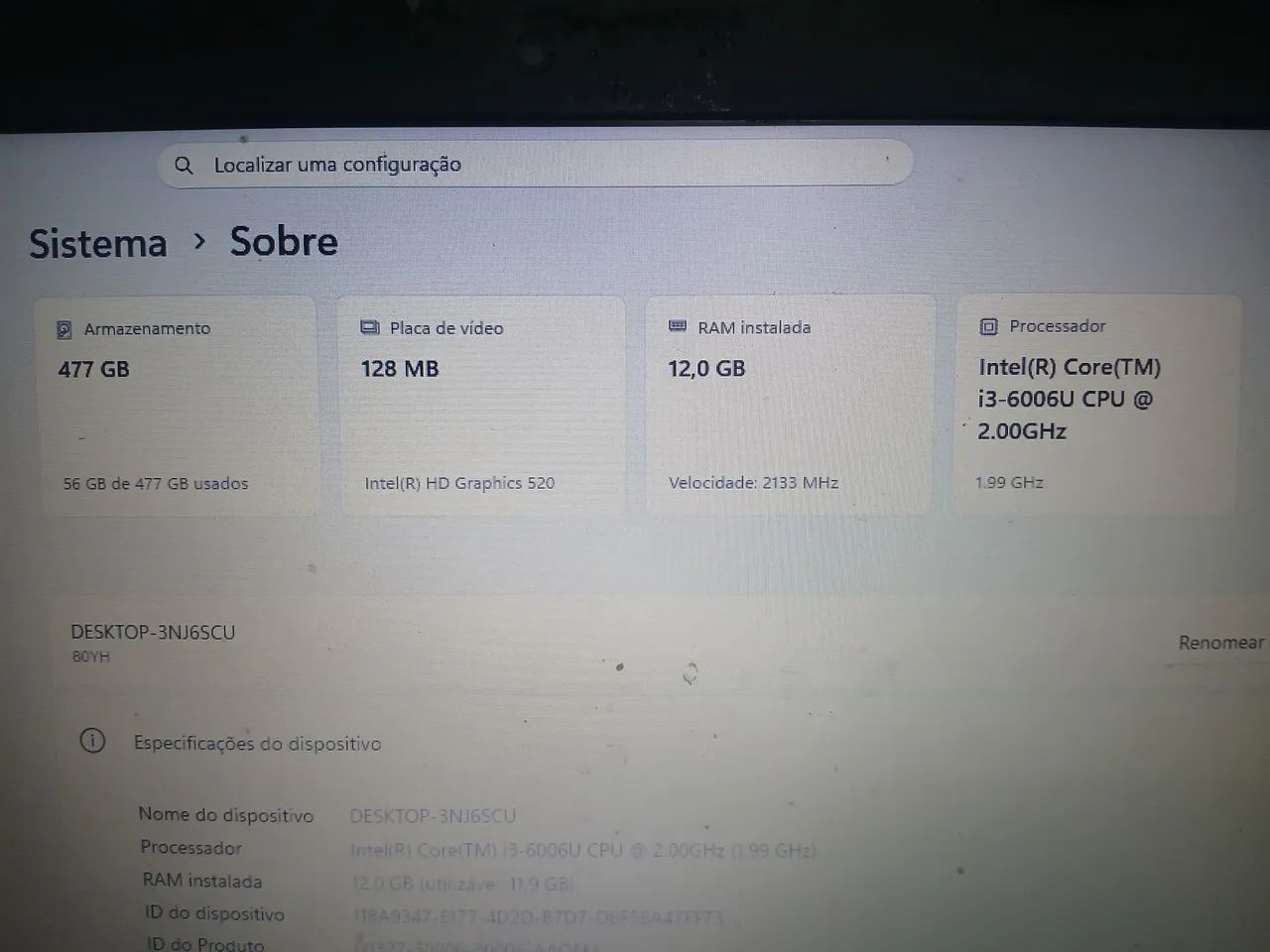 Notebook Lenovo IdeaPad 320-15IKB - i3 | 12GB RAM | SSD 512GB - Foto 4
