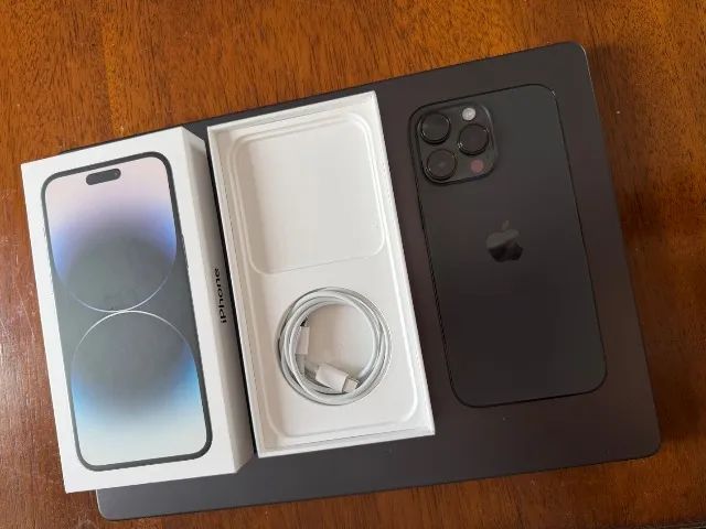 iPhone 14 Pro Max 256Gb - impecavel, com capinha original Apple e na caixa! - Foto 2