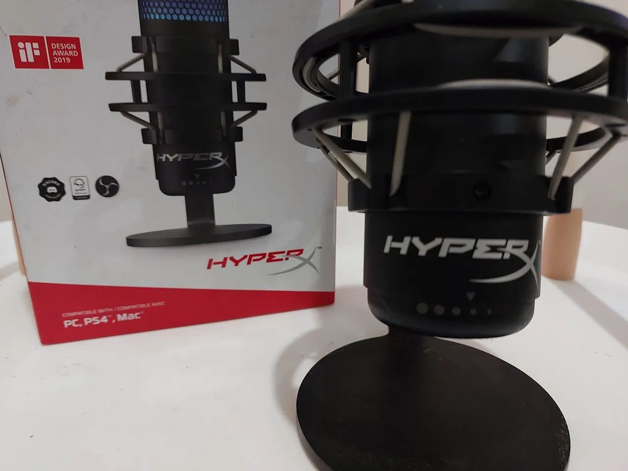 Microfone HyperX Quadcast S - Foto 3