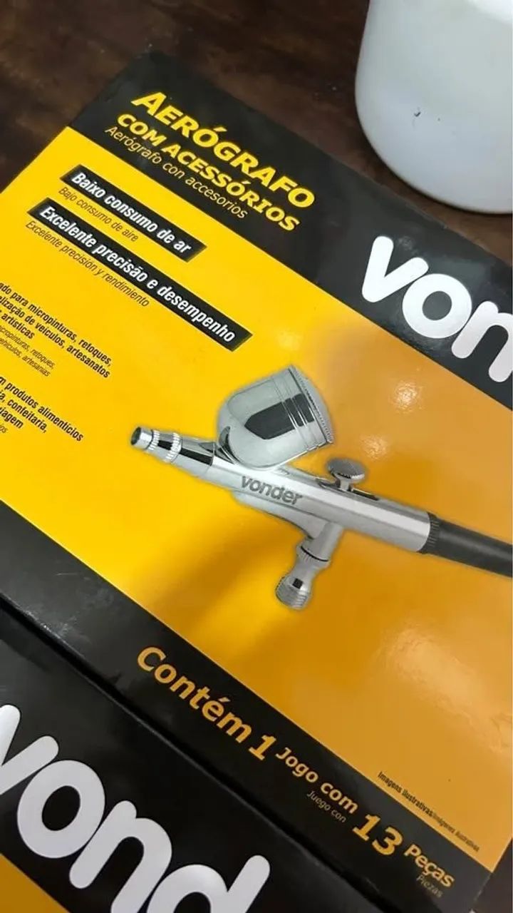 2 Aerógrafos Vonder NOVOS - Foto 4