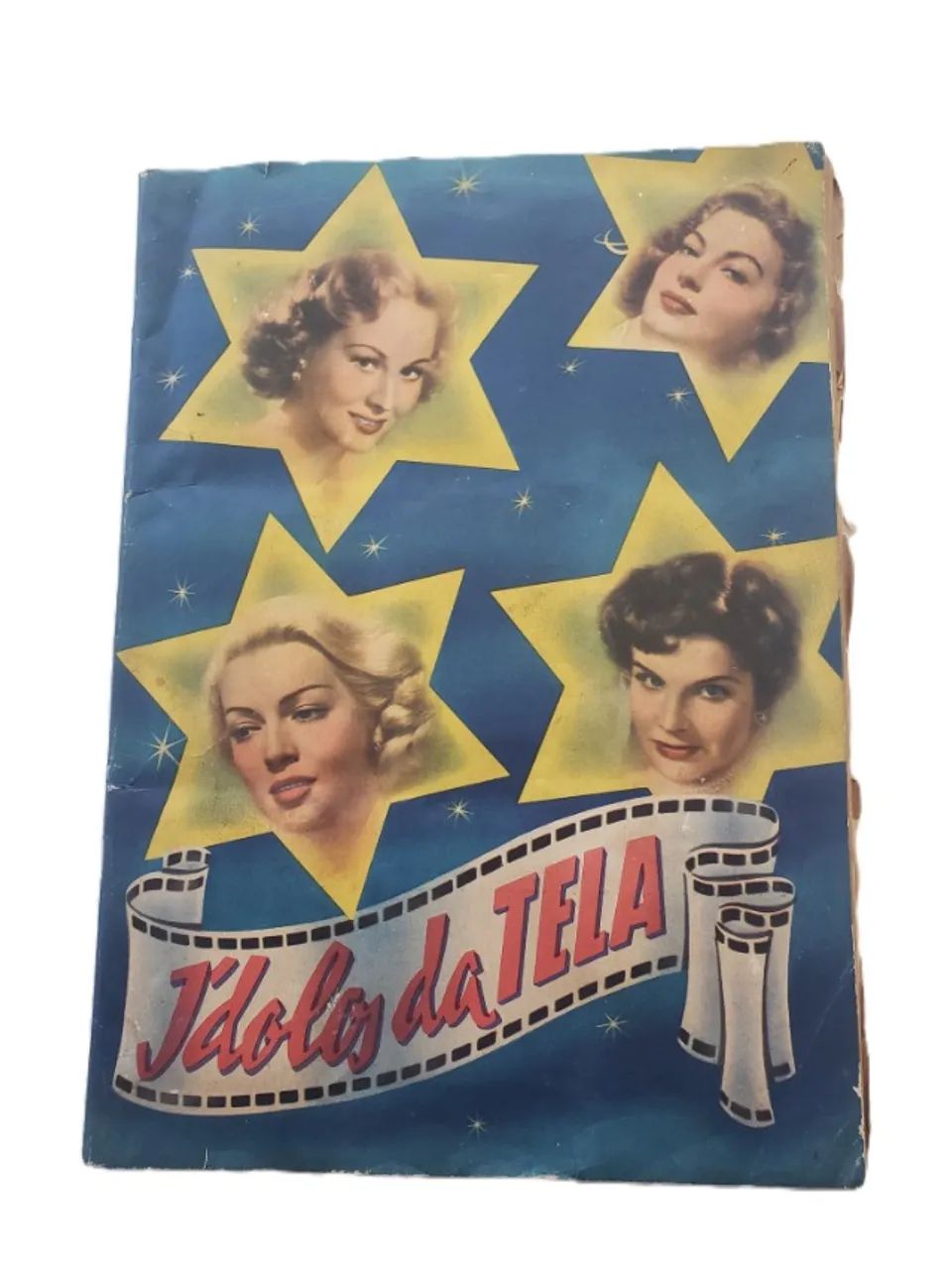 Álbum vintage idolos da tela completo decada 50