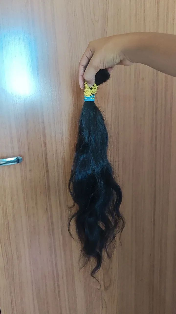 Cabelo humano 80g 50cm - Foto 2