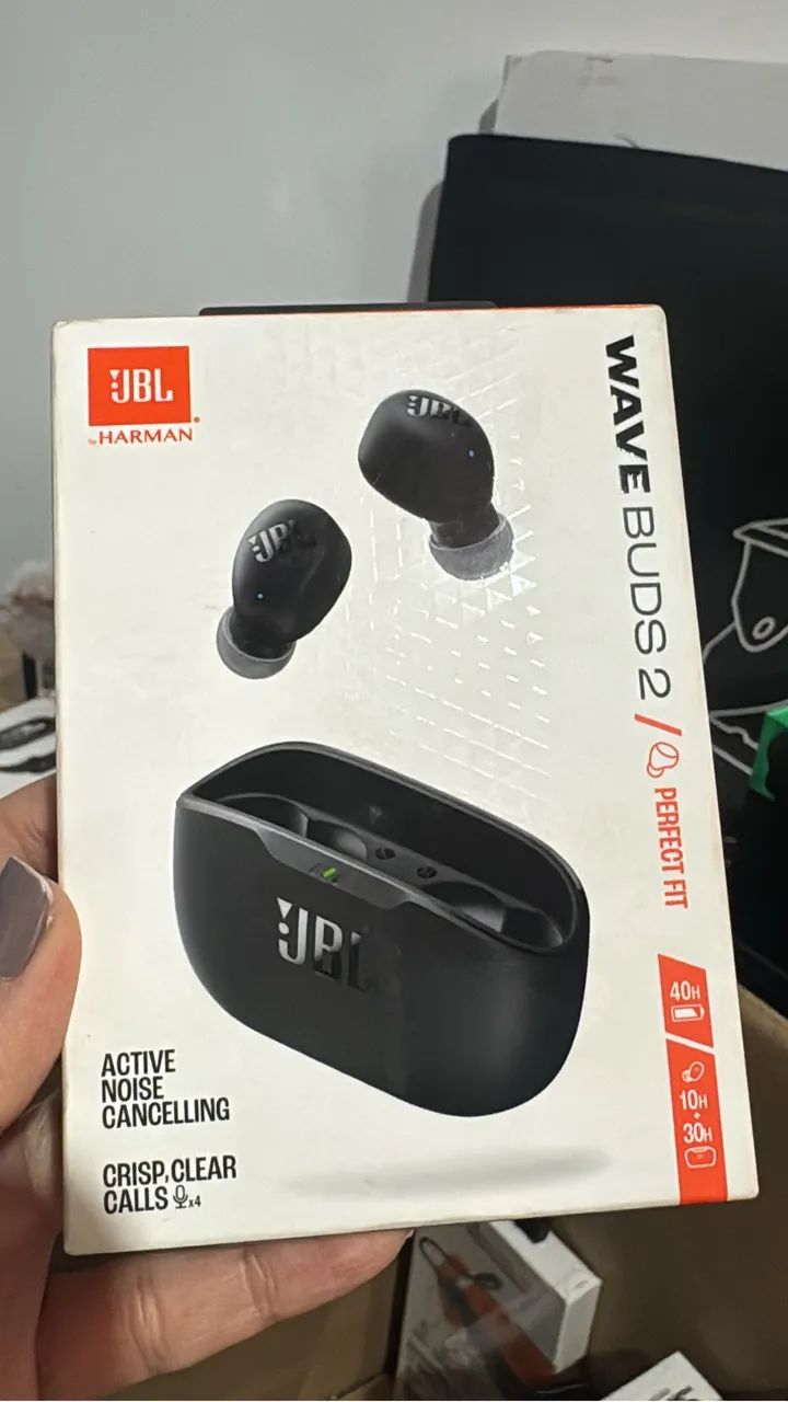 Fone JBL Wave Buds 2 Preto  - Foto 5
