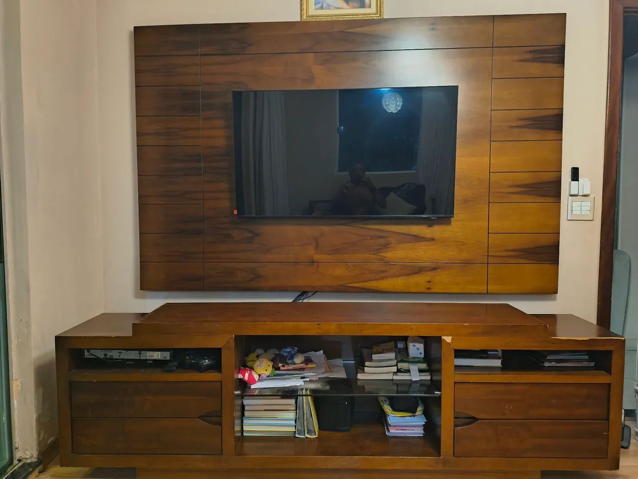 PAINEL TV E RACK 