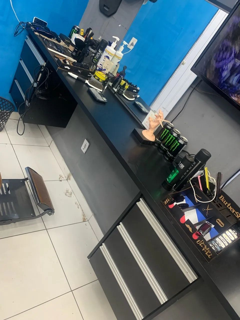 Móveis para BARBEARIA OU SALÃO  - Foto 4