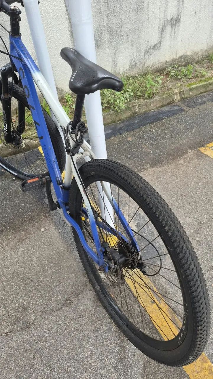 Bicicleta ARO 29 Azul - Foto 4