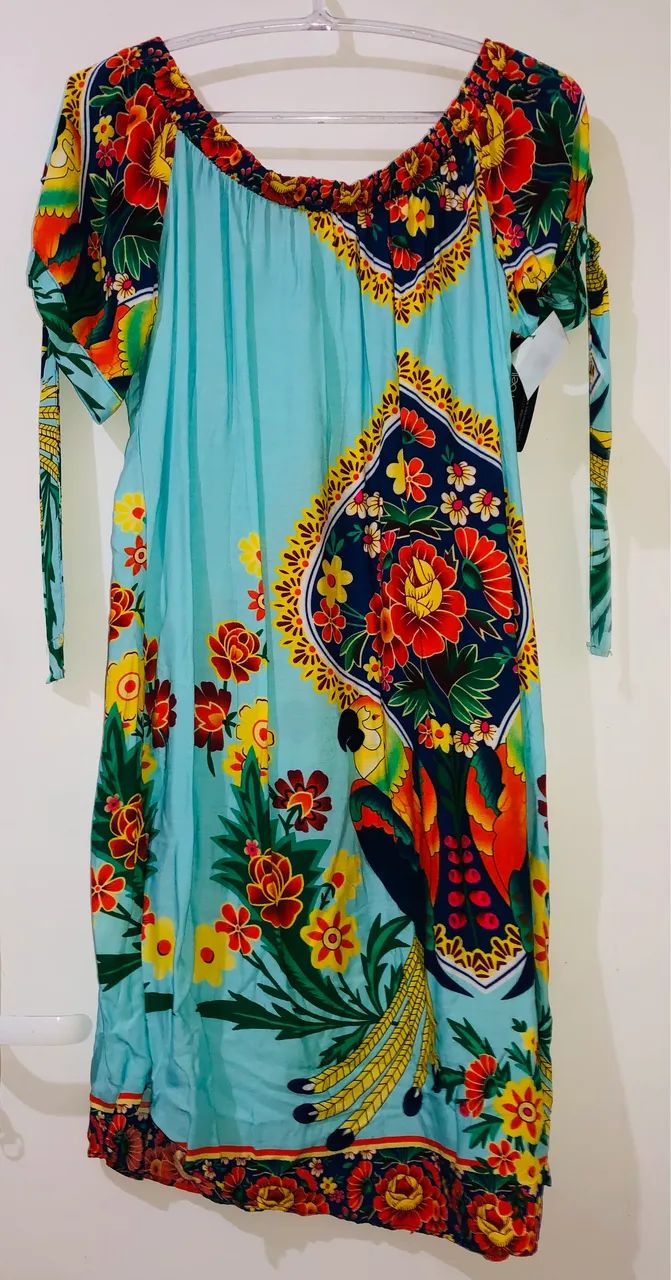 Vestido estampado estilo farm - Foto 2