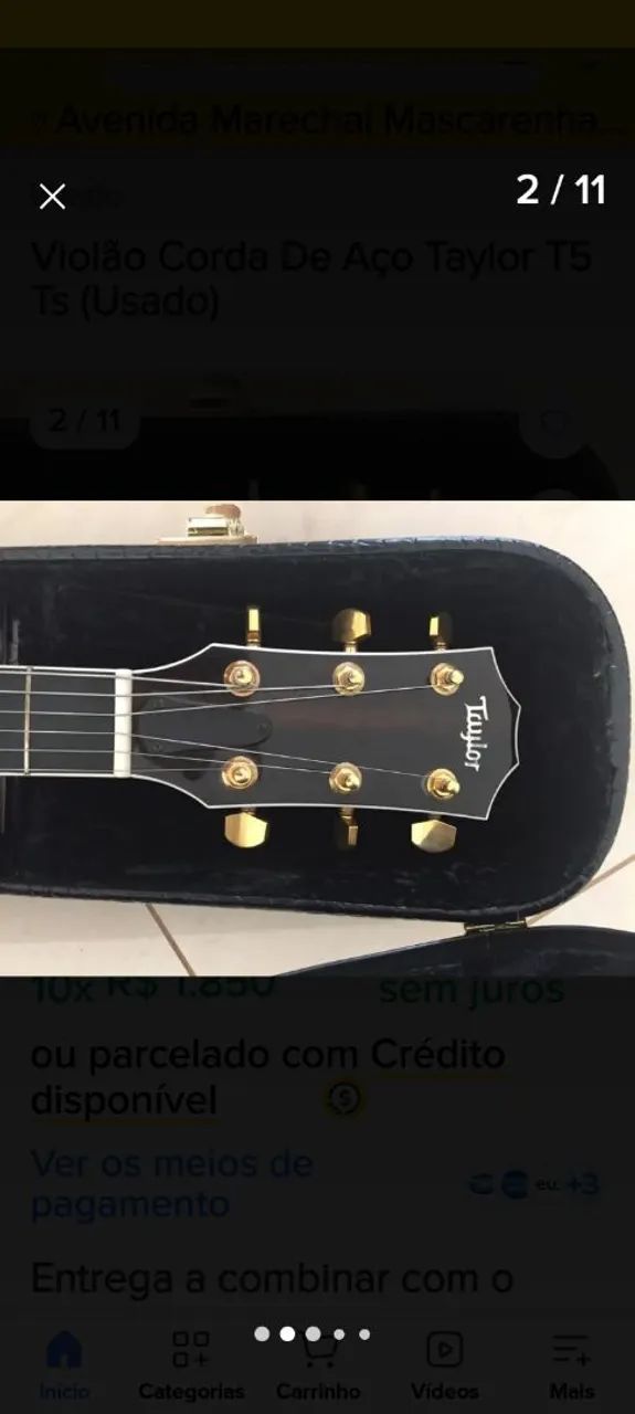 Violão Taylor t5s