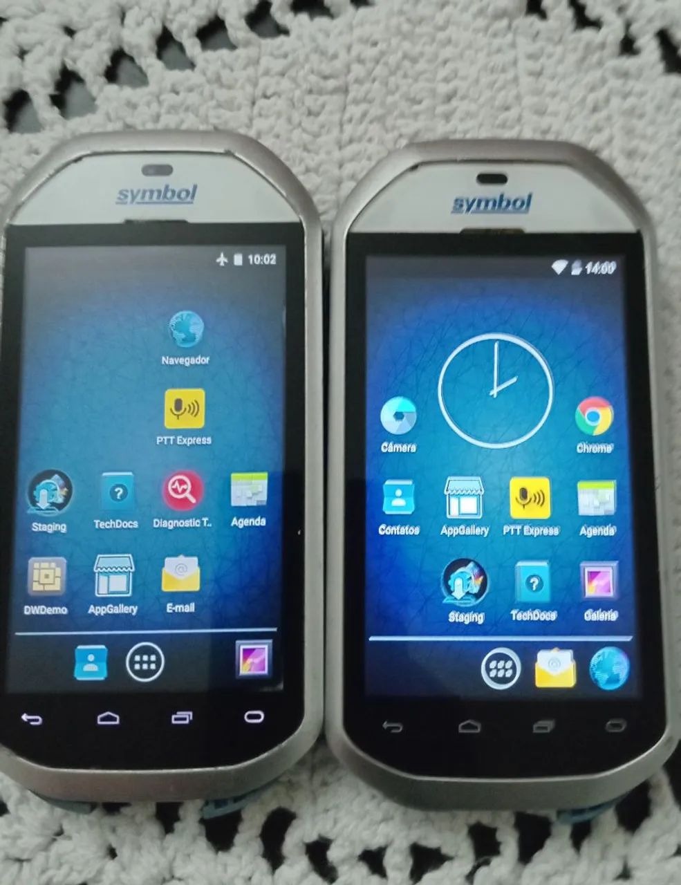 2 Coletor Symbol Zebra Android MC40