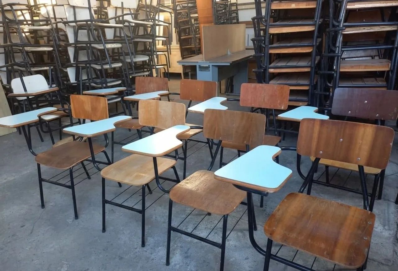 Cadeiras escolares de fórmica  - Foto 4