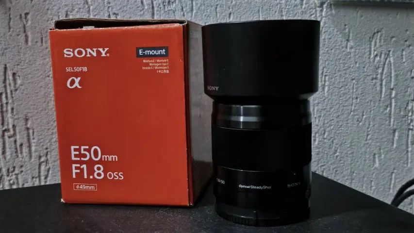 Lente Sony 50mm f1.8 OSS NA CAIXA!  - Foto 2