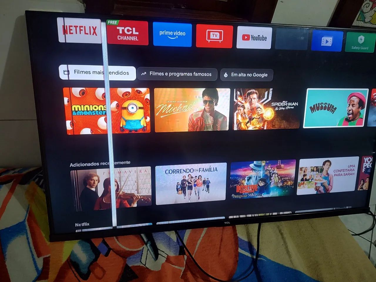 Tv smart 43" espelhamento wi-fi 5G  - Foto 4