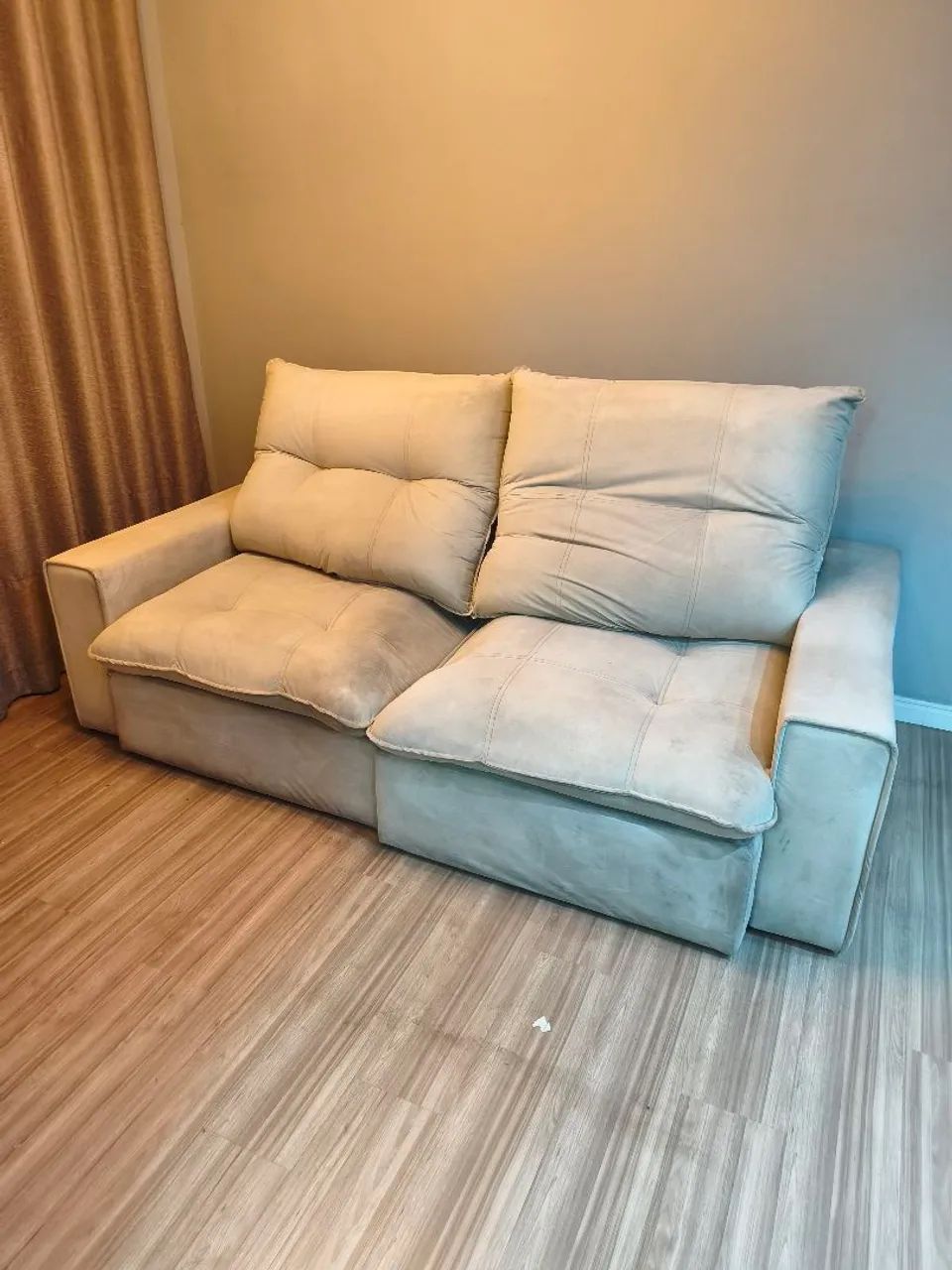 Sofá retrátil molas ensacadas  - Foto 5