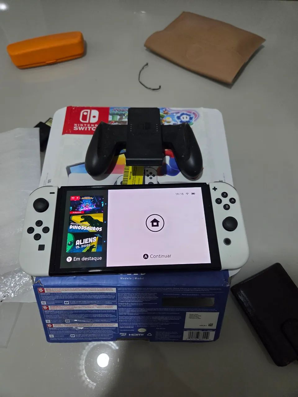Nintendo switch oled ainda na garantia - Foto 2