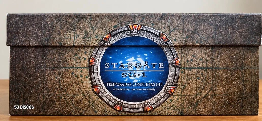 Stargate SG-1 - Box Completo 10 Temporadas - 53 DVDs - Edição de