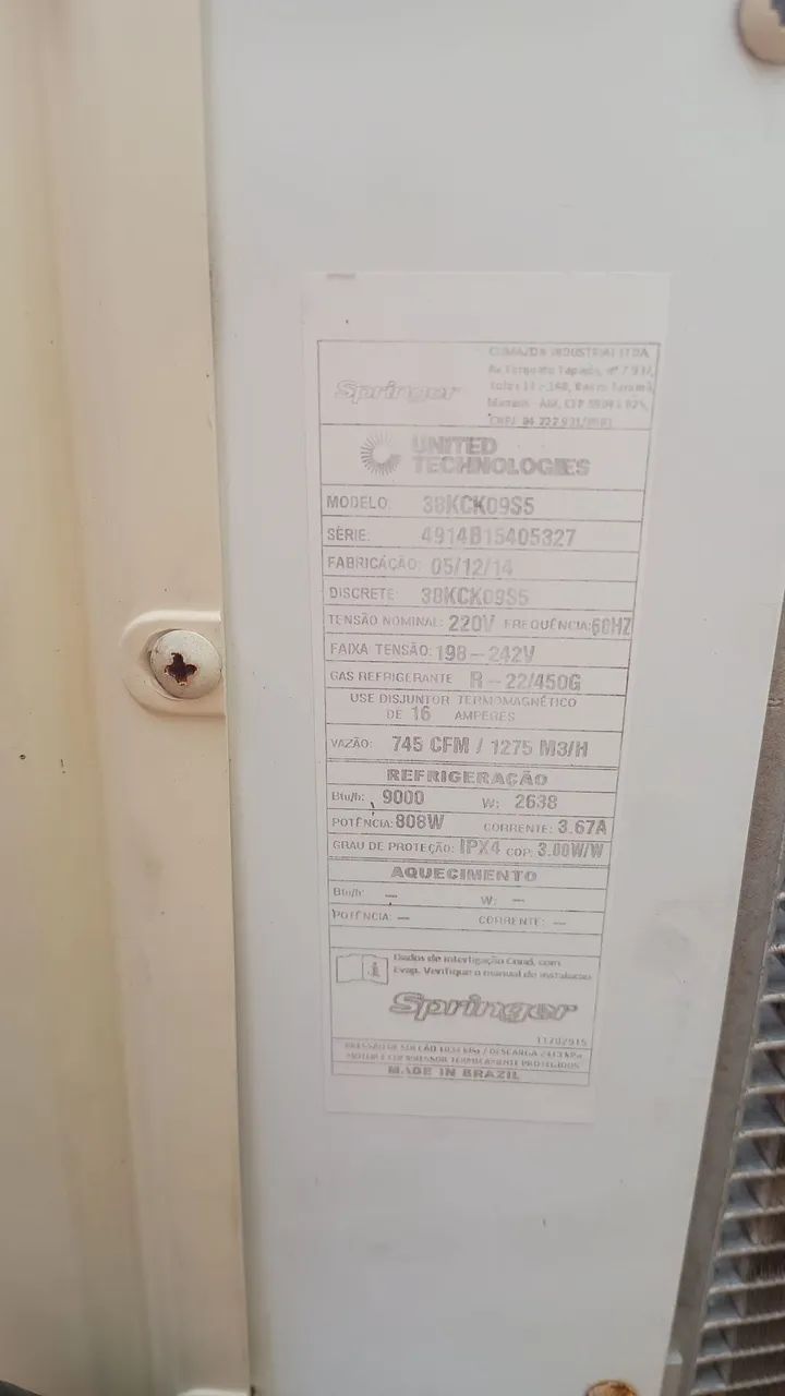 Central de ar 9000 btus - Foto 2