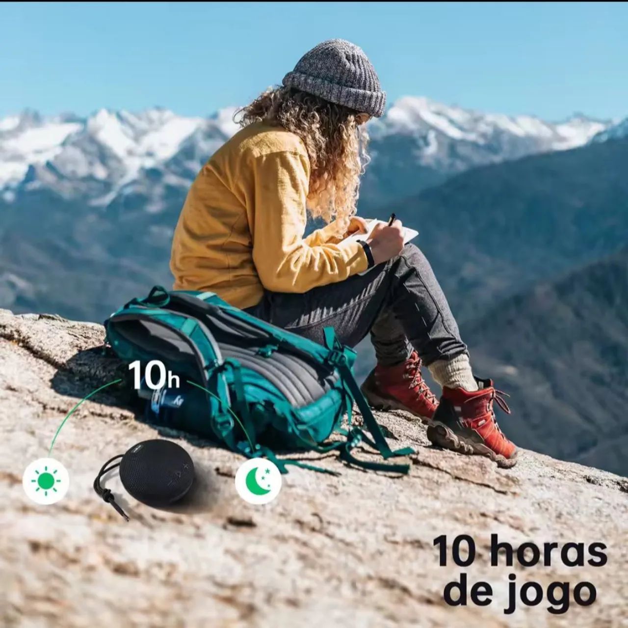 Caixa de Som Bluetooth Wisetiger Premium (Original e Lacrado) - Foto 3
