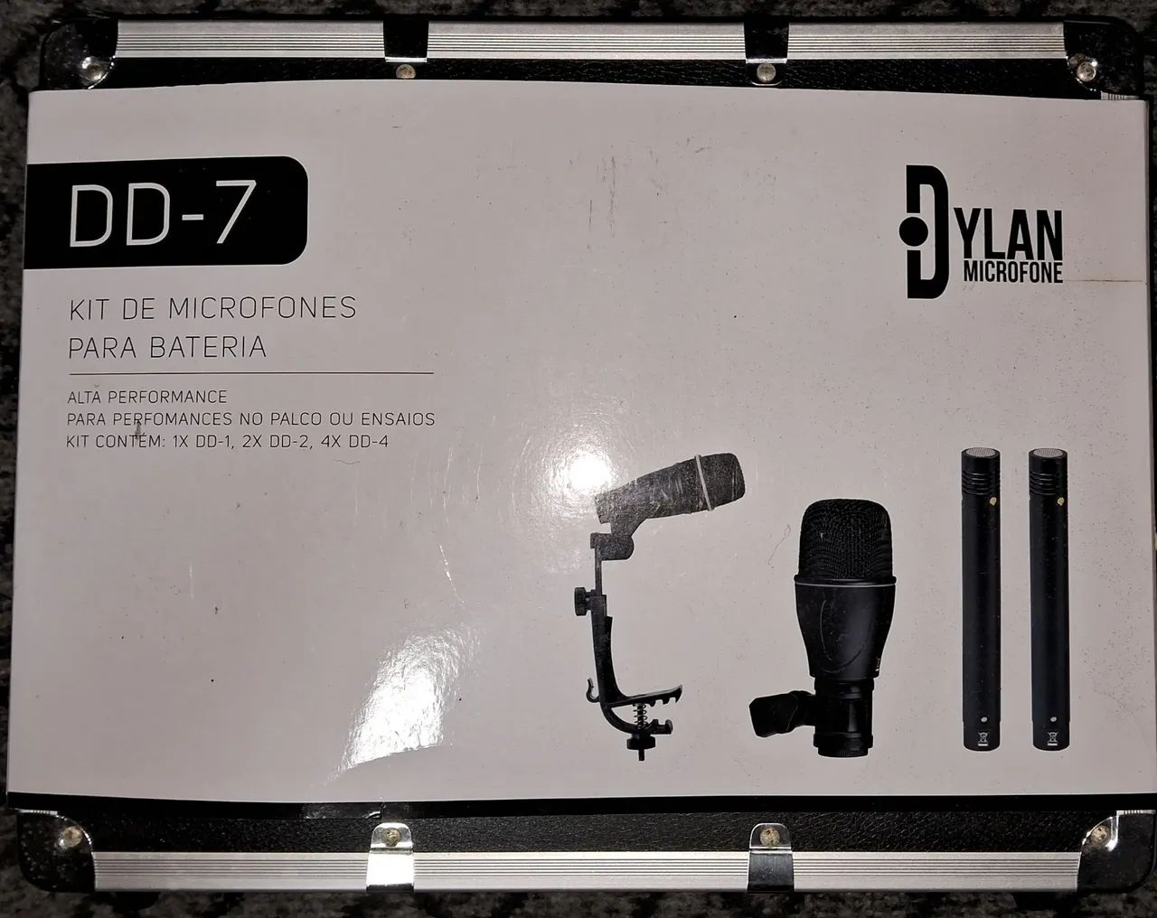 Vendo microfones para bateria acústica Dylan DD7. 