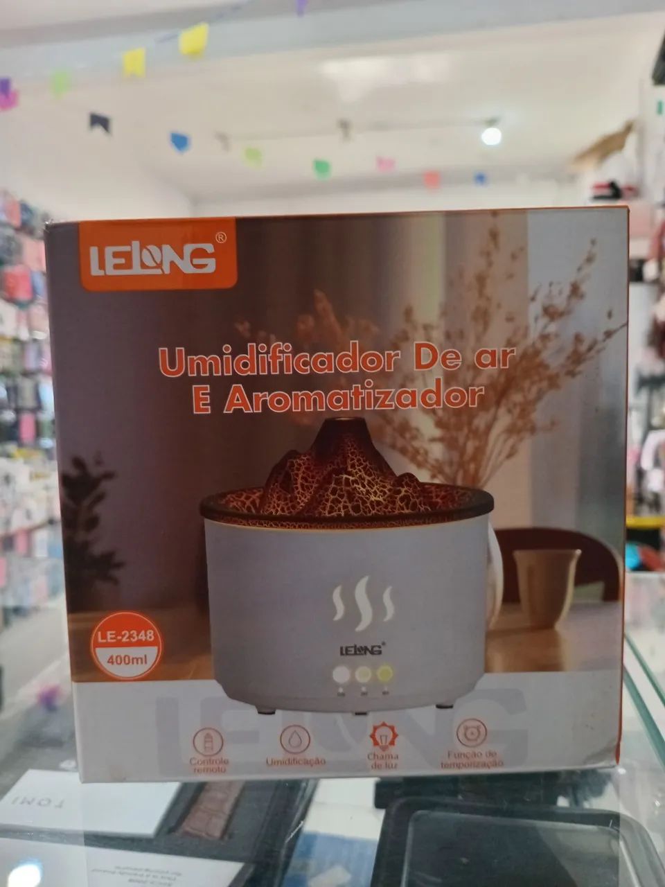 Umidificador de ar e Aromatizador 