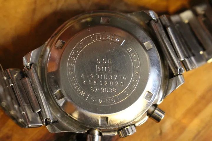 Citizen Chronograph Automatic 8110 Flyback - NÃO ACEITO TROCA - Foto 4