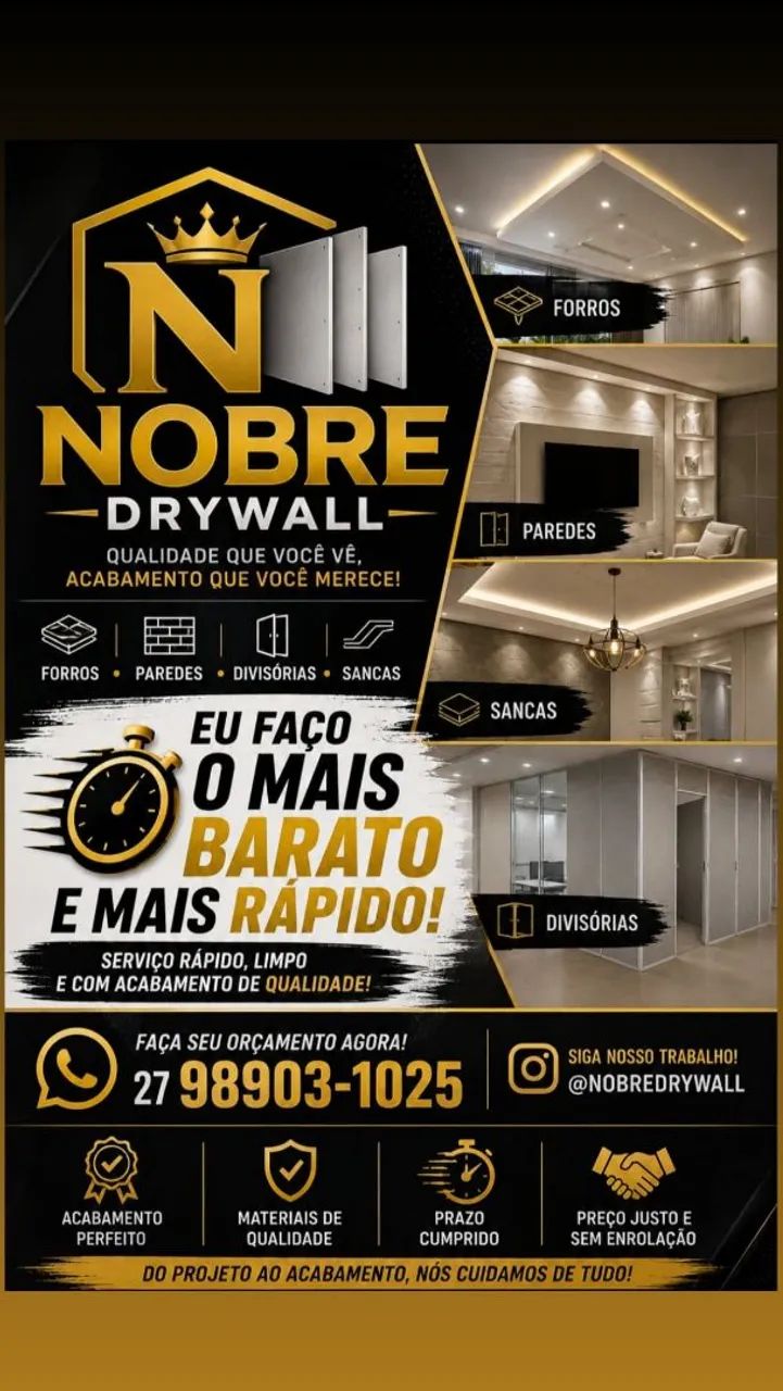 Serviços de DRYWALL 