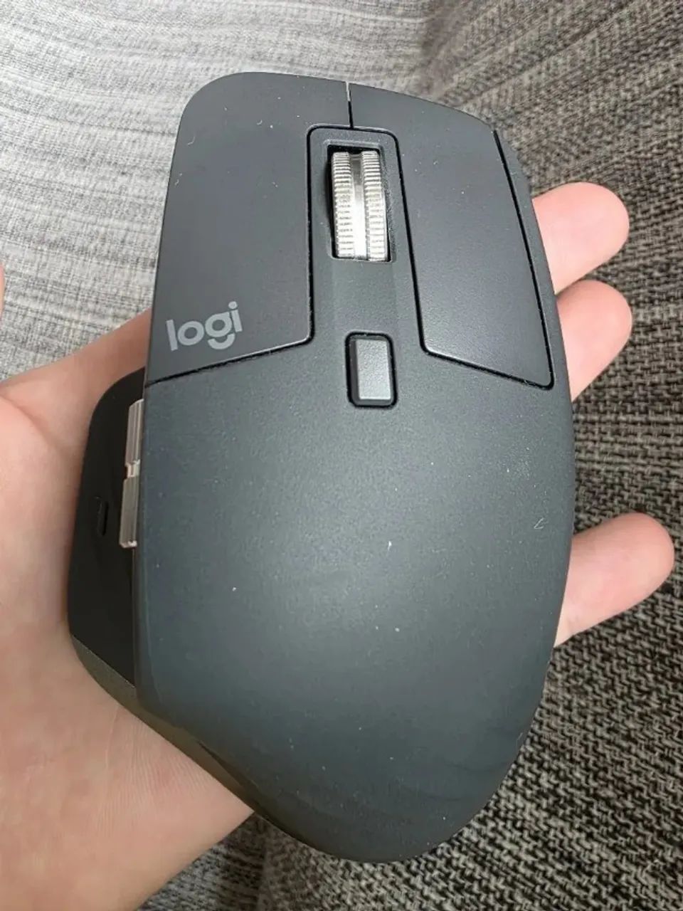 Mouse Sem Fio Logitech Mx Master 3s - Grafite  - Foto 3
