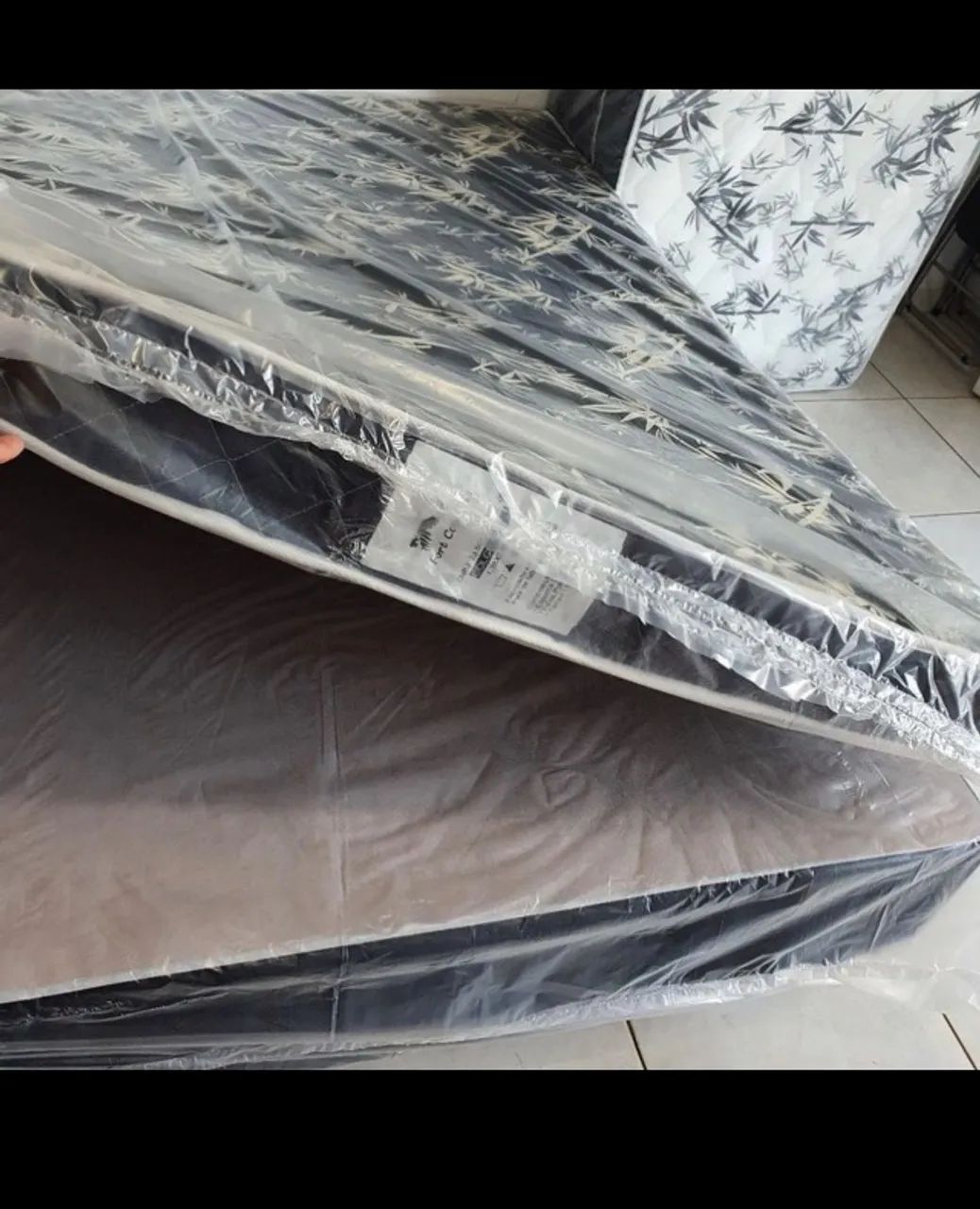 CAMA COM COLCHÃO D20 CASAL CONJUNTO NOVO (MEGA OFERTA) - Foto 2