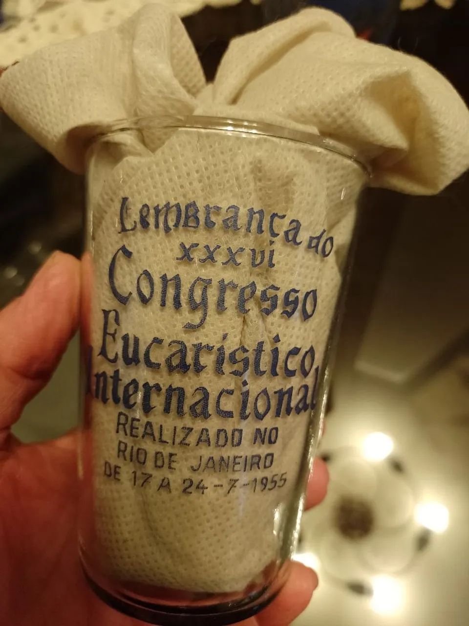 Copos década de 50 congresso eucarístico  - Foto 2