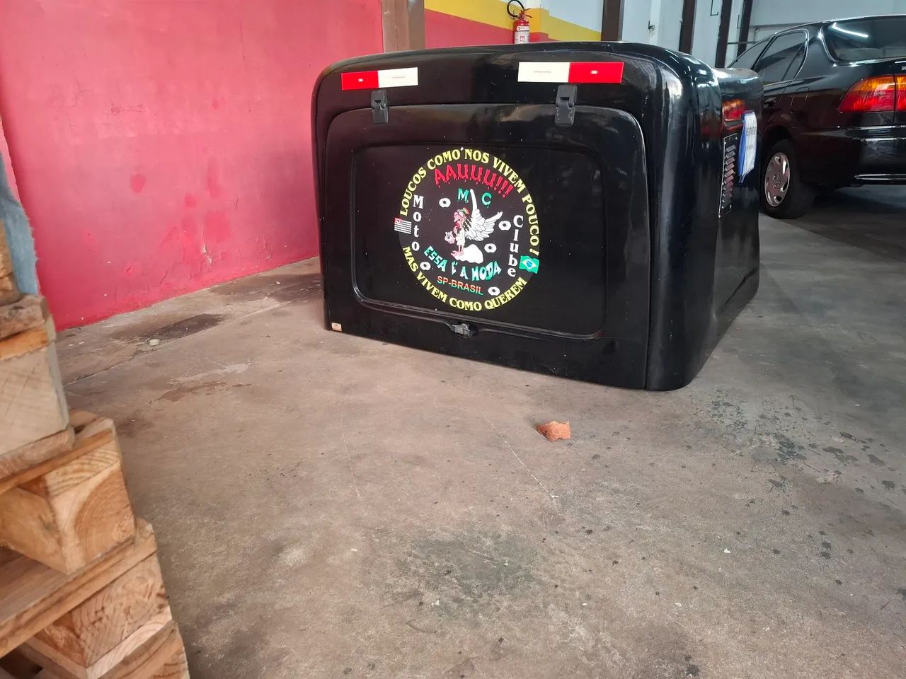 Capota de fibra usada - Foto 4