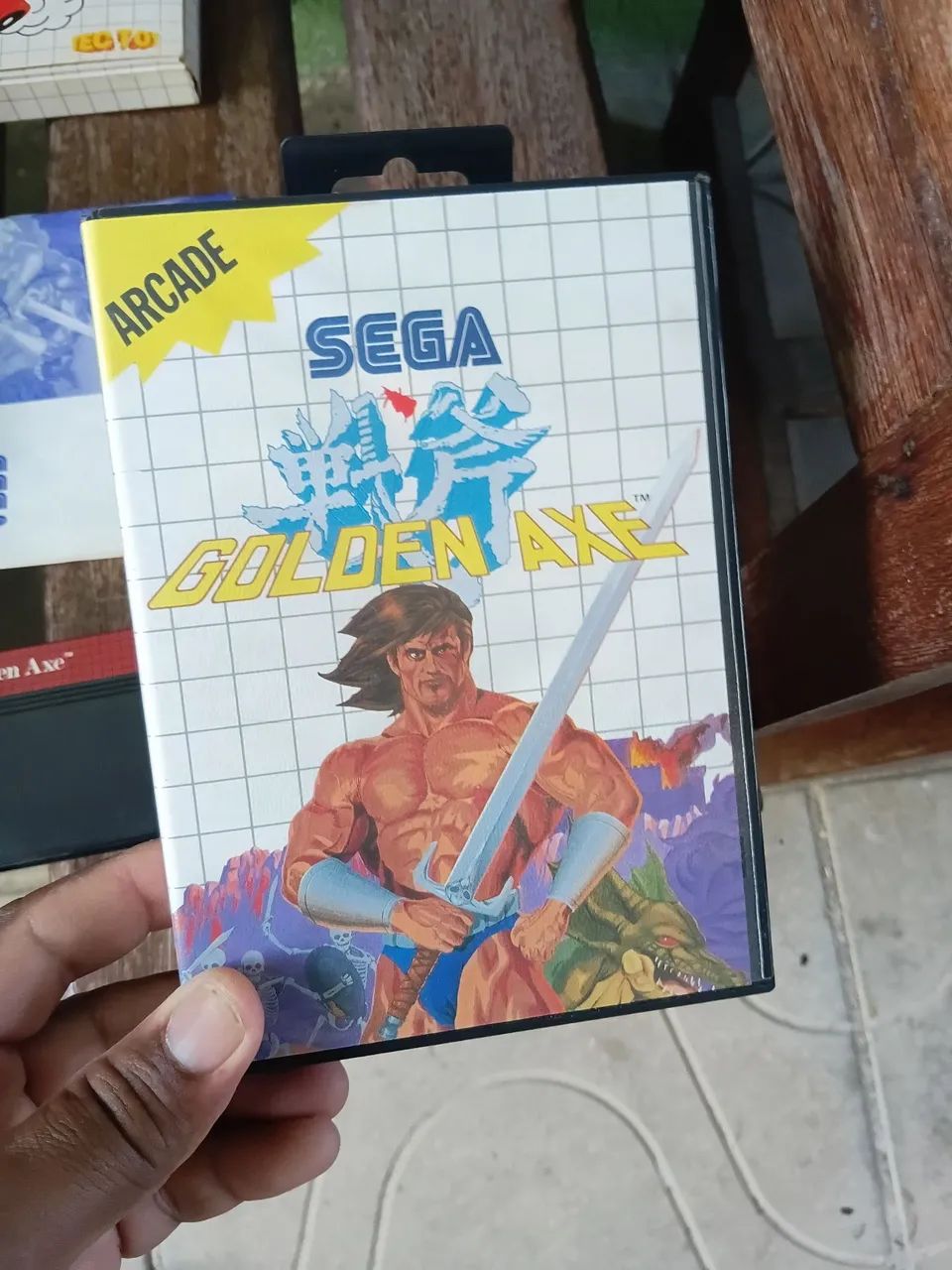 Jogo Master System Golden Axe - Foto 5