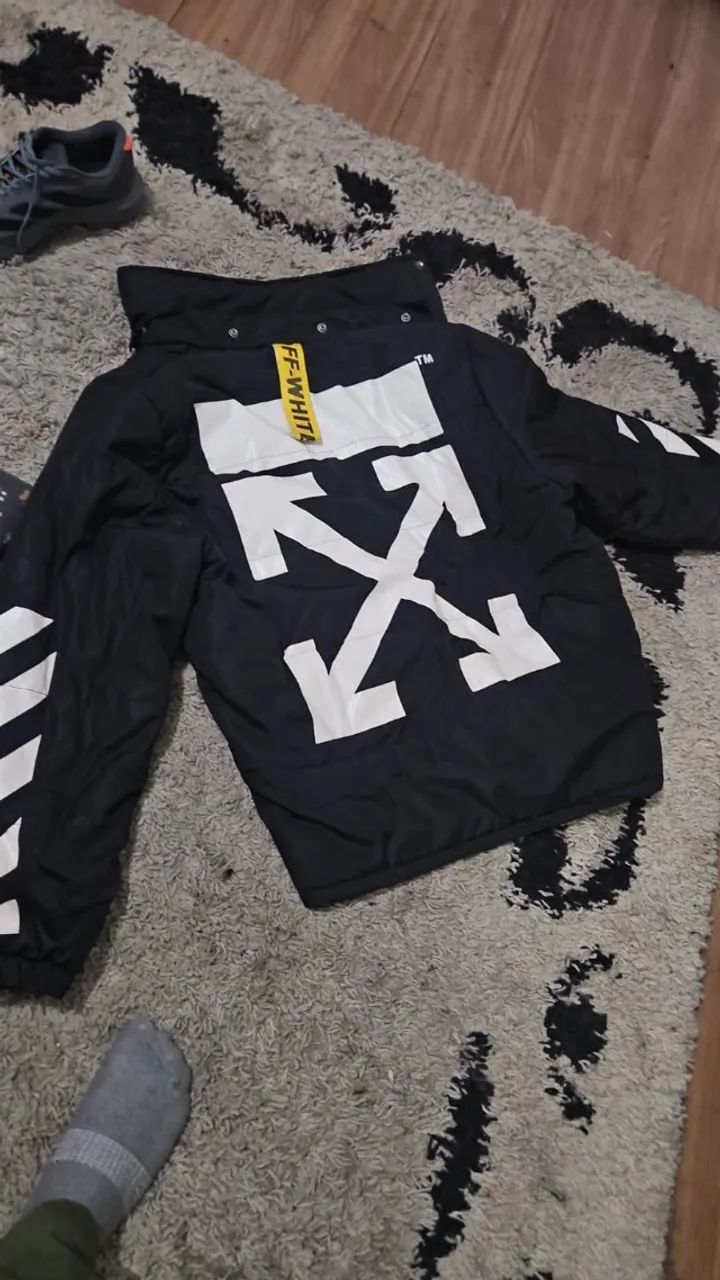 jaqueta bomber off white original